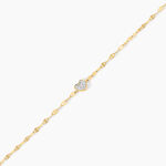 Bracelet Michiko Or Jaune Diamant - Bracelets cha&icirc;nes Femme | Marc Orian