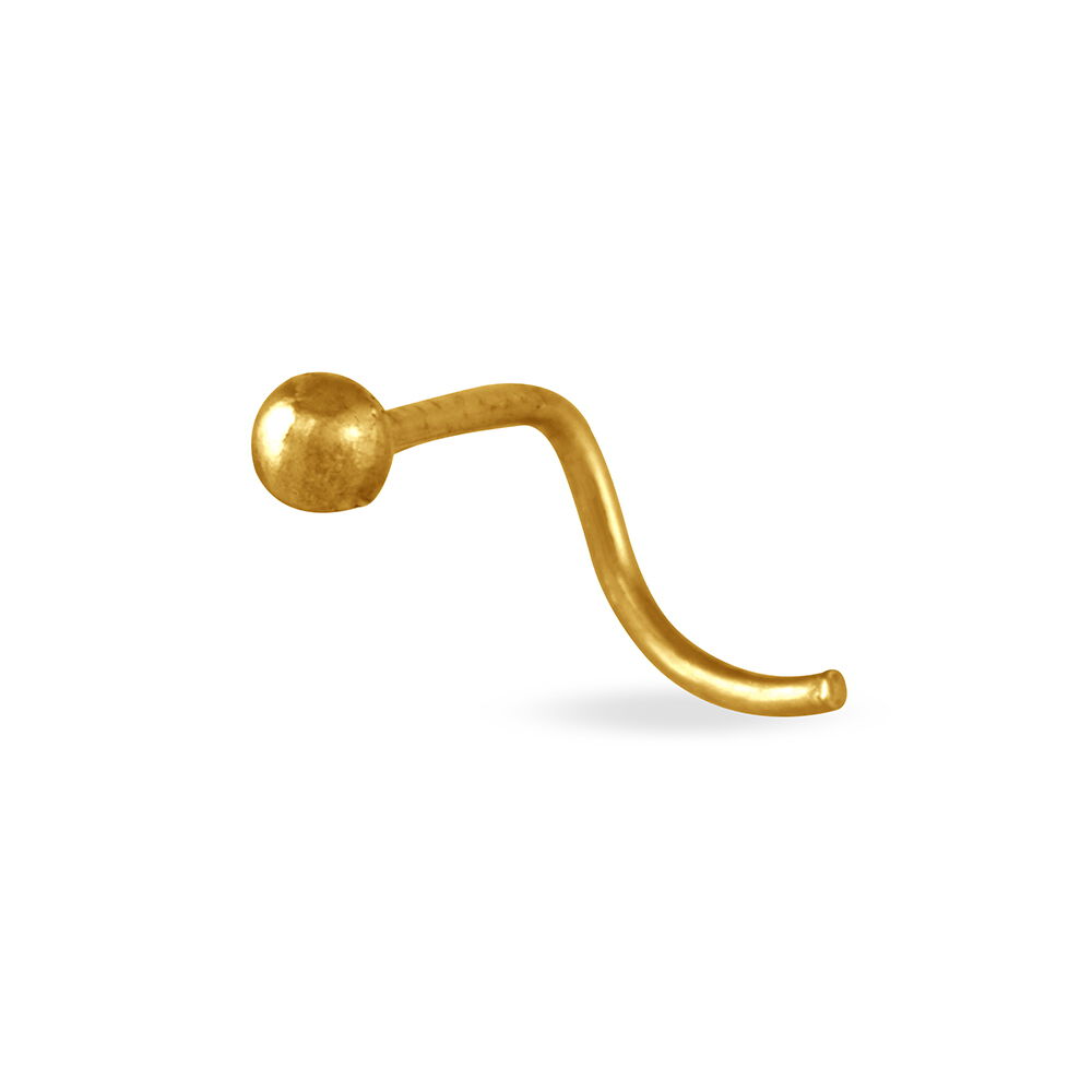 Piercing De Nez Deodate Boule Or Jaune - Piercing Nez Femme | Marc Orian