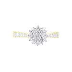 Bague Or Jaune Chou Diamants - Bagues fian&ccedil;ailles Femme | Marc Orian