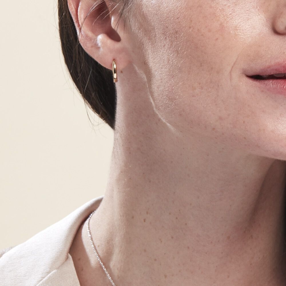 Créoles Plaqué Or Eva - Créoles Femme | Marc Orian
