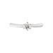 Bague Solitaire Veronika Or Blanc Diamant - Bagues Solitaire Femme | Marc Orian