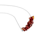 Collier Argent Ursan Ambre - Colliers avec pierres Femme | Marc Orian