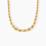 Collier Jerry Danilo Maille Corde Or Jaune - Chaines Femme | Marc Orian