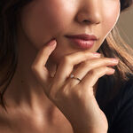 Bague Solitaire Or Jaune Eclat D'etoile Oxyde De Zirconium - Solitaires Femme | Marc Orian