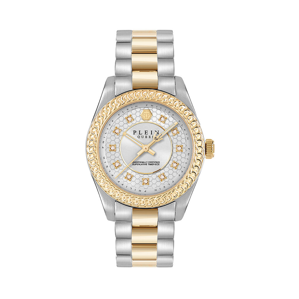Montre Philipp Plein Rock Couture Argent&eacute; - Montres &eacute;tanches Femme | Marc Orian