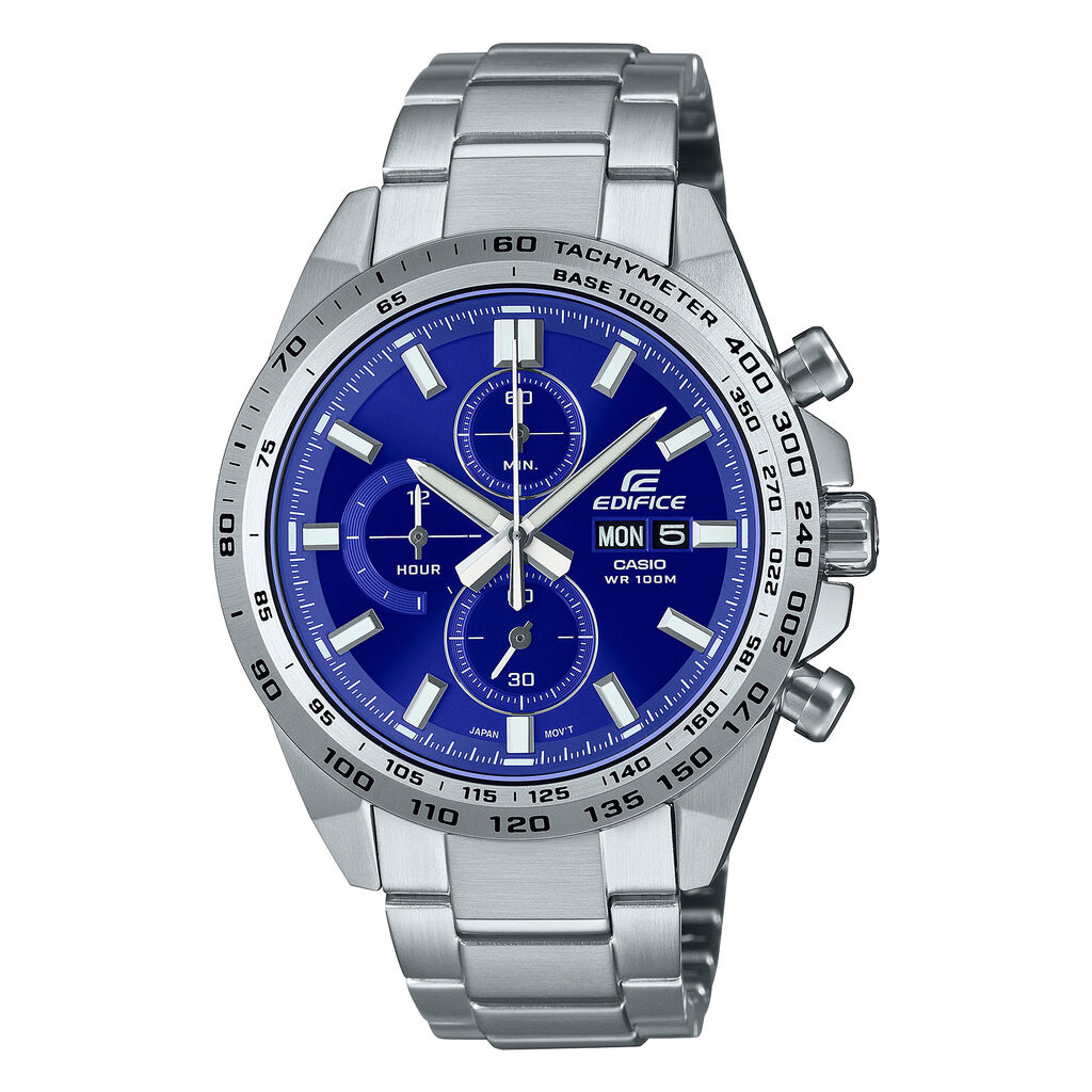 Montre Casio Edifice Bleu - Montres étanches Homme | Marc Orian