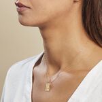 Pendentif Fabie Or Jaune - Bijoux personnalis&eacute;s Famille | Marc Orian