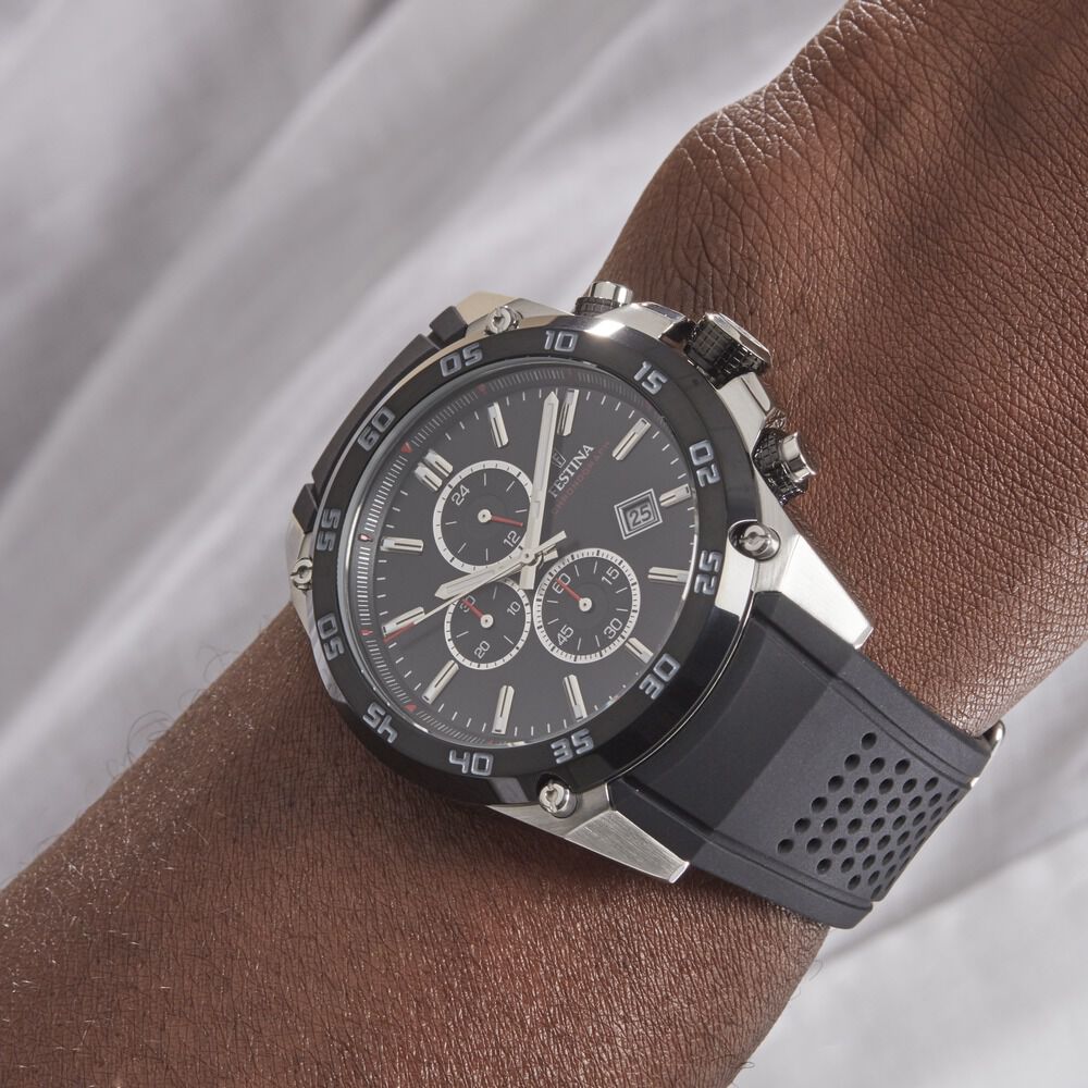 Montre Festina The Originals Noir - Montres étanches Homme | Marc Orian