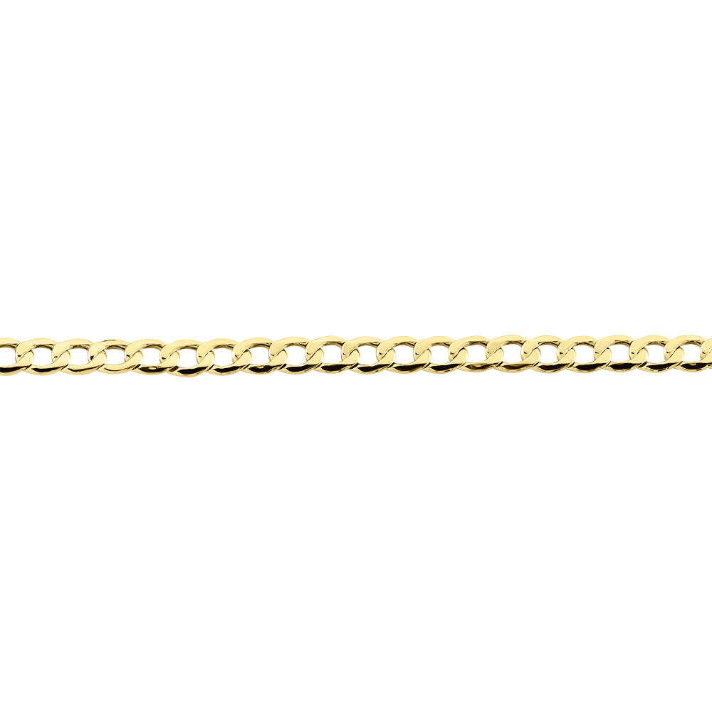Bracelet Iris Or Jaune Maille Gourmette - Bracelets mailles Femme | Marc Orian