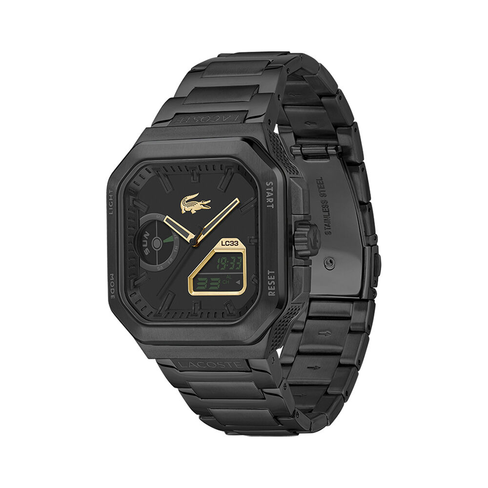 Montre Lacoste Lc33 Square Noir - Montres &eacute;tanches Homme | Marc Orian