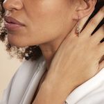 Boucles D'oreilles Pendantes Argent Blanc Abellia Ambre - Pendantes Femme | Marc Orian