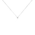 Collier Germinie Argent Blanc Oxyde De Zirconium - Colliers solitaires Femme | Marc Orian