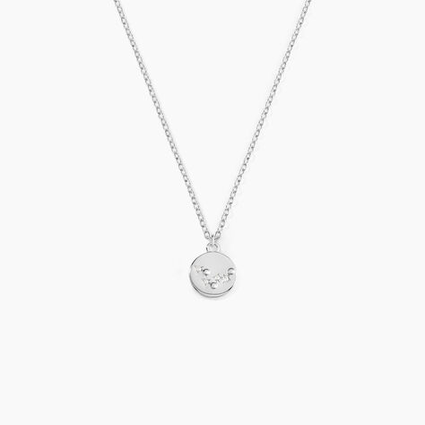 Collier Despina Argent Blanc Oxyde De Zirconium - Colliers avec pierres Femme | Marc Orian