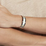 Bracelet Jonc Kayssi Acier Blanc - Bracelets joncs Femme | Marc Orian