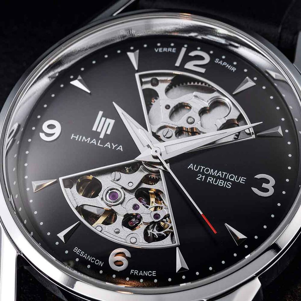 Montre Lip Himalaya Noir - Montres automatique Homme | Marc Orian
