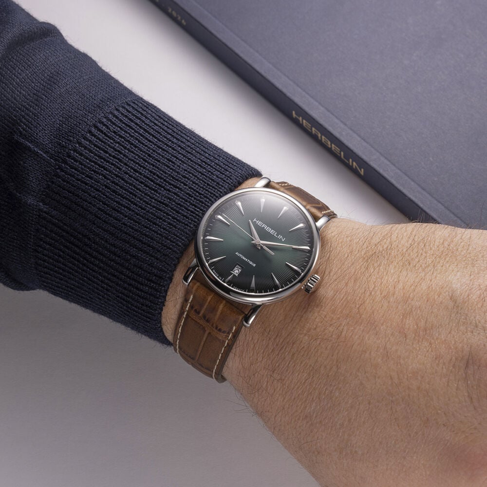 Montre Herbelin Inspiration Auto Vert - Montres automatiques Homme | Marc Orian