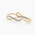 Cr&eacute;oles Micha Or Bicolore - Cr&eacute;oles Femme | Marc Orian