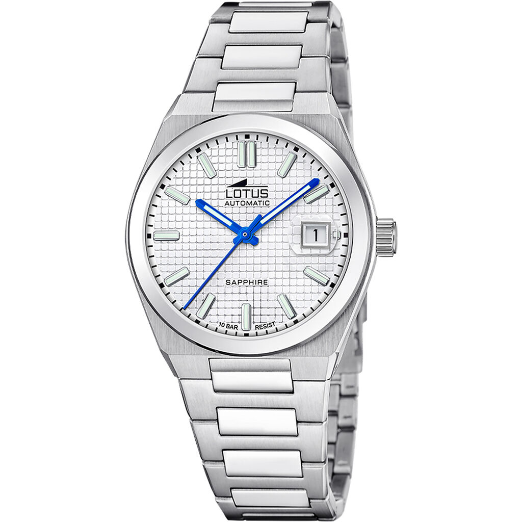 Montre Lotus Automatico Argenté - Montres automatiques Homme | Marc Orian