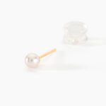 Boucles D'oreilles Suki Or Jaune Perle De Culture - Boucles d'oreilles mariage Famille | Marc Orian