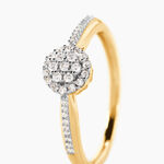 Bague Veranina Or Jaune Diamant - Parures de mariage Femme | Marc Orian