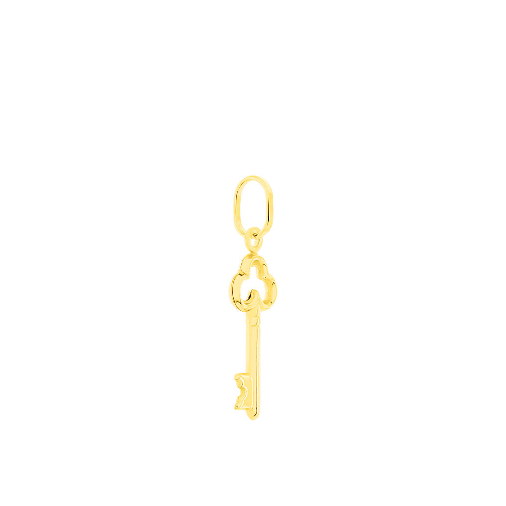Pendentif Fatilia Clef Coeur Or Jaune - Pendentifs Famille | Marc Orian