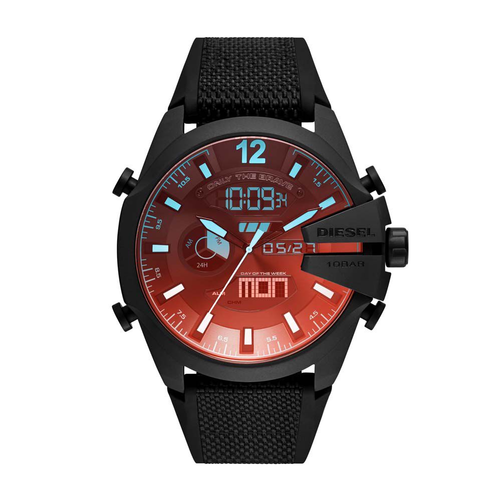 Montre Diesel Mega Chief Noir - Montres étanches Homme | Marc Orian