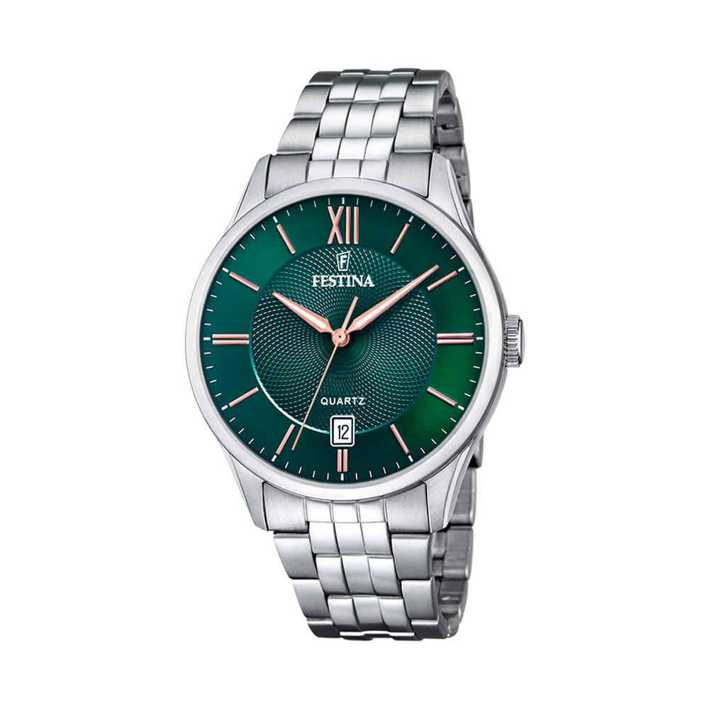 Montre Festina Classics Vert - Fête des pères Homme | Marc Orian