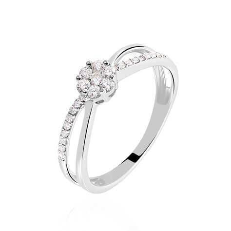 Bague Kuta Or Blanc Diamant - Parures de mariage Femme | Marc Orian