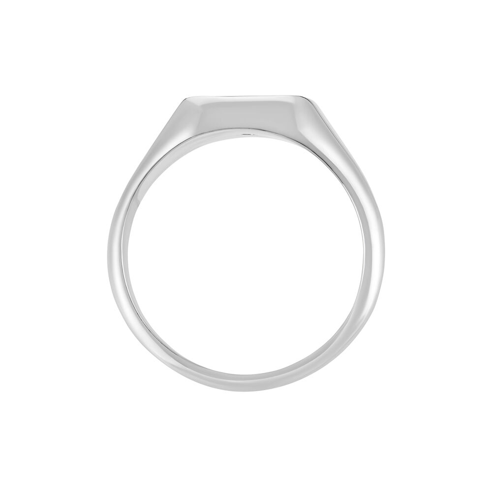 Chevalière Renelia Argent Blanc Blanc Onyx - Chevalières Femme | Marc Orian