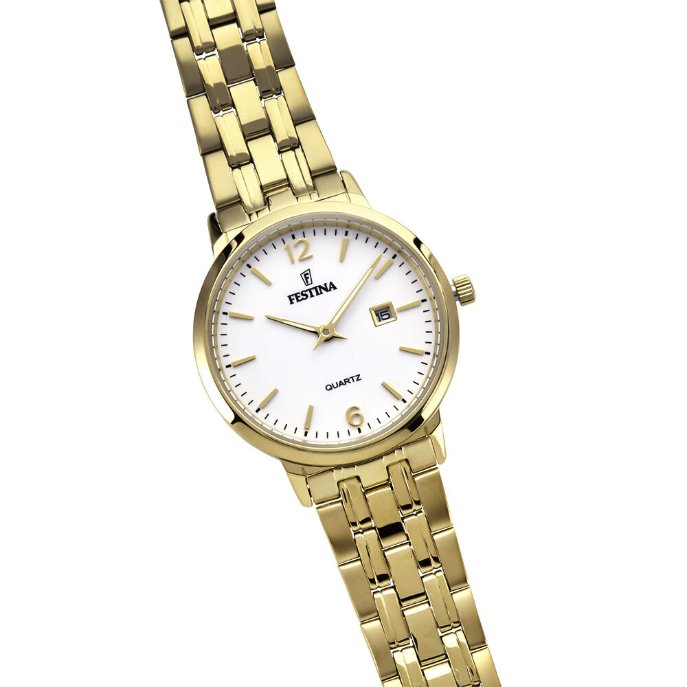 Montre Festina Classics Blanc - Montres classiques Femme | Marc Orian