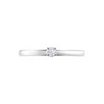 Bague Solitaire Iris Or Blanc Diamant - Solitaires Femme | Marc Orian
