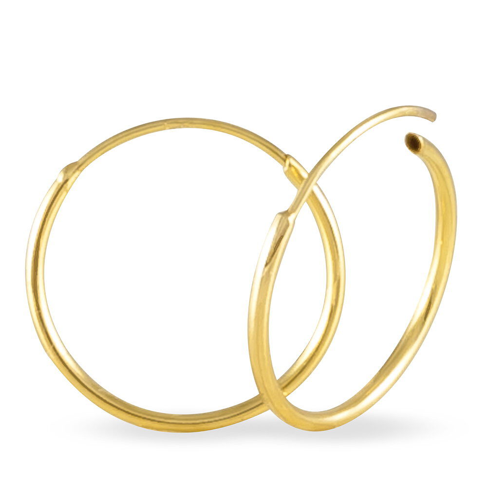 Créoles Muses Or Jaune - Créoles Femme | Marc Orian