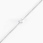 Bracelet Kelvyn Argent Blanc Oxyde De Zirconium - Bracelets fantaisie Femme | Marc Orian