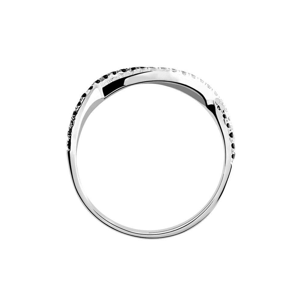 Bague Prudentia Argent Blanc Oxyde De Zirconium - Bagues avec pierre Femme | Marc Orian