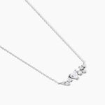 Collier Lovella Argent Blanc Oxyde De Zirconium - Colliers avec pierres Femme | Marc Orian