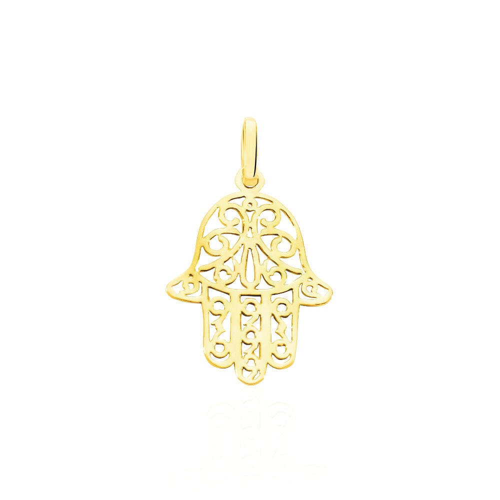 Pendentif Fatima Or Jaune - Pendentifs Famille | Marc Orian