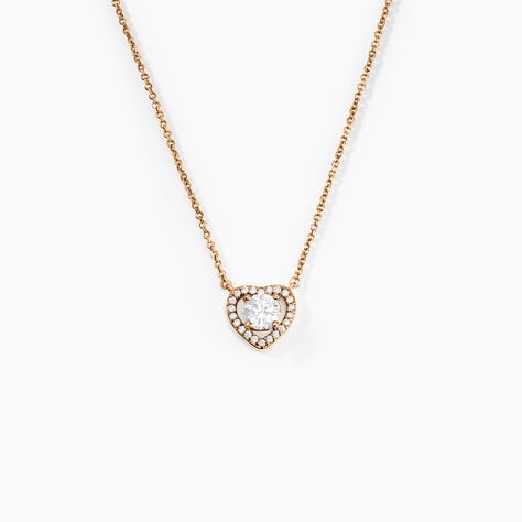 Collier Alais Plaqu&eacute; Or Jaune Oxyde De Zirconium - Colliers avec pierres Femme | Marc Orian