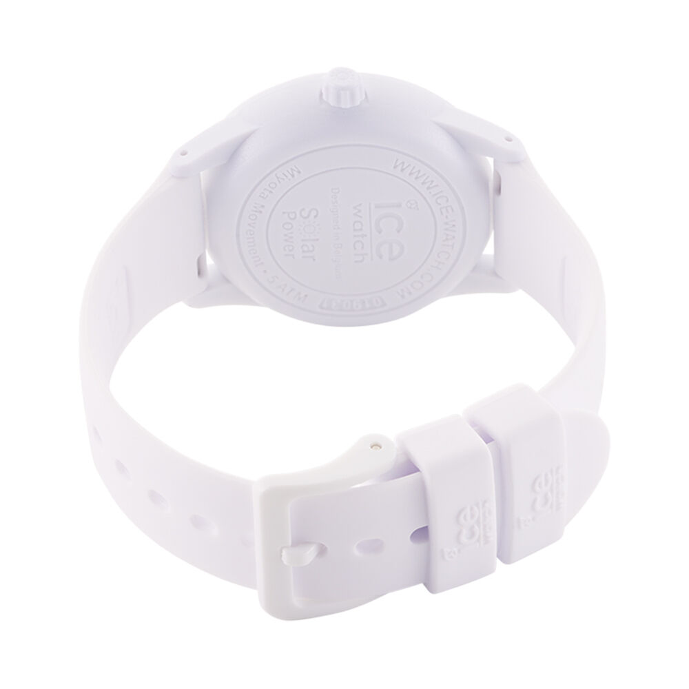 Montre Ice Watch Solar Power Blanc - Montres étanches Femme | Marc Orian