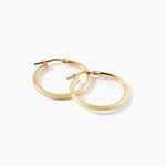 Cr&eacute;oles Verania Argent Dor&eacute; A L'Or 750/1000 - Cr&eacute;oles Femme | Marc Orian