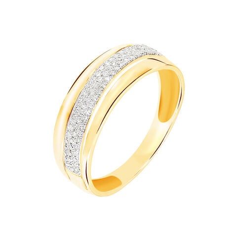Bague Tima Or Jaune Diamant - Bagues pierres précieuses Femme | Marc Orian