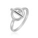 Bague Marie-capucine Argent Blanc