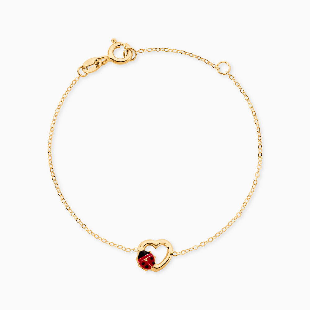 Bracelet Hydrangee Or Jaune - Bracelets cha&icirc;nes Enfant | Marc Orian