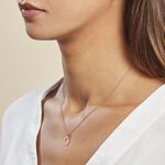 Pendentif Ionia Lettre Or Blanc - Pendentifs Famille | Marc Orian