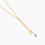 Collier Michiko Or Jaune Diamant - Colliers avec pierres Femme | Marc Orian