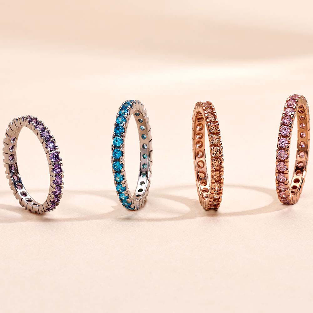 Bague Rio Argent Blanc Oxyde De Zirconium - Bagues avec pierre Femme | Marc Orian