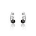 Bijoux D'oreilles Cleya Argent Blanc Céramique - Piercings d'oreilles Femme | Marc Orian
