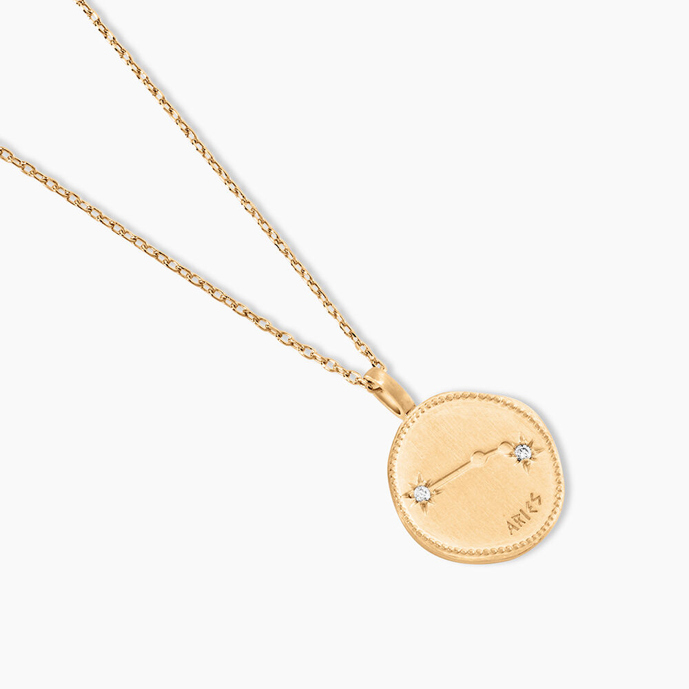 Collier Iago Plaqu&eacute; Or Oxydes De Zirconium - Colliers avec pierres Femme | Marc Orian