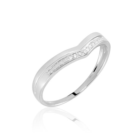 Bague Shadene Or Blanc Diamant - Bagues Femme | Marc Orian