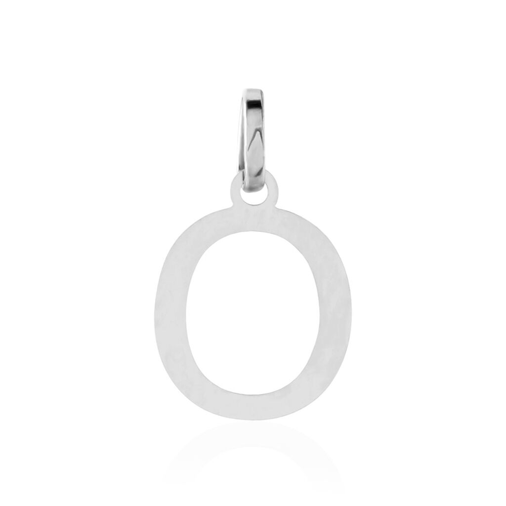 Pendentif Ionia Lettre Or Blanc - Pendentifs Famille | Marc Orian