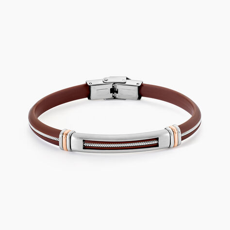 Bracelet Ellis Acier Blanc - Bracelets cha&icirc;nes Homme | Marc Orian